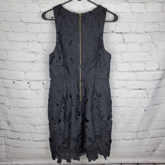 Astr The Label Women's Large Black Lace Lined Dress - Picture 8 of 9